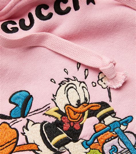 gucci donald duck hoodie replica|Donald Duck Gucci cap.